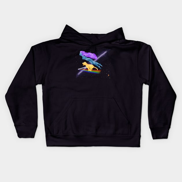 Rainbow Bridge Kids Hoodie by Loony's Looney Wares